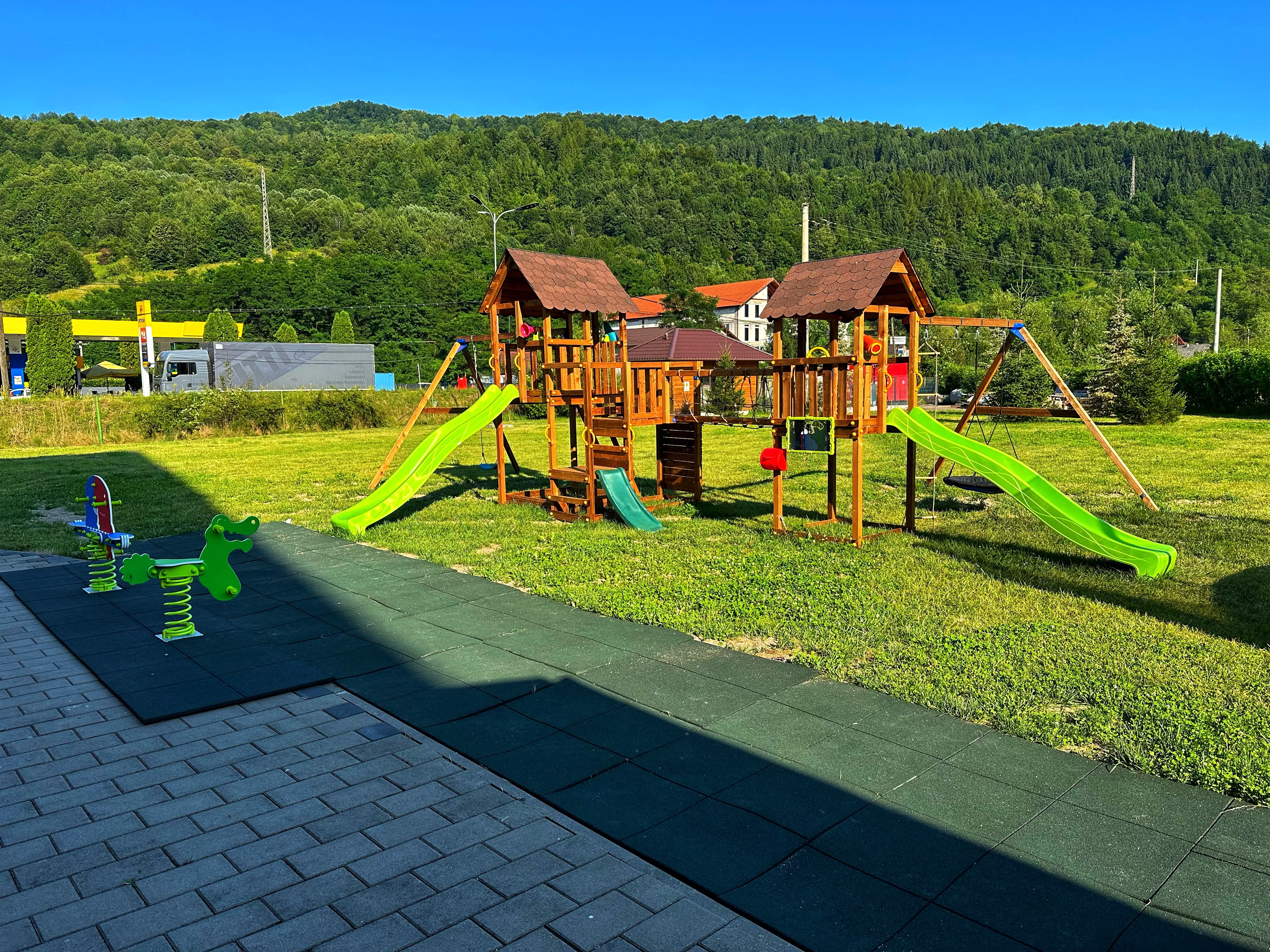 Imagine ce surprinde locul de joaca din cadrul Mirage Resort & Spa